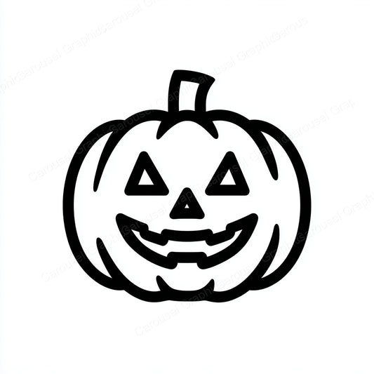 Jack-O-Lantern Vector Graphic preview