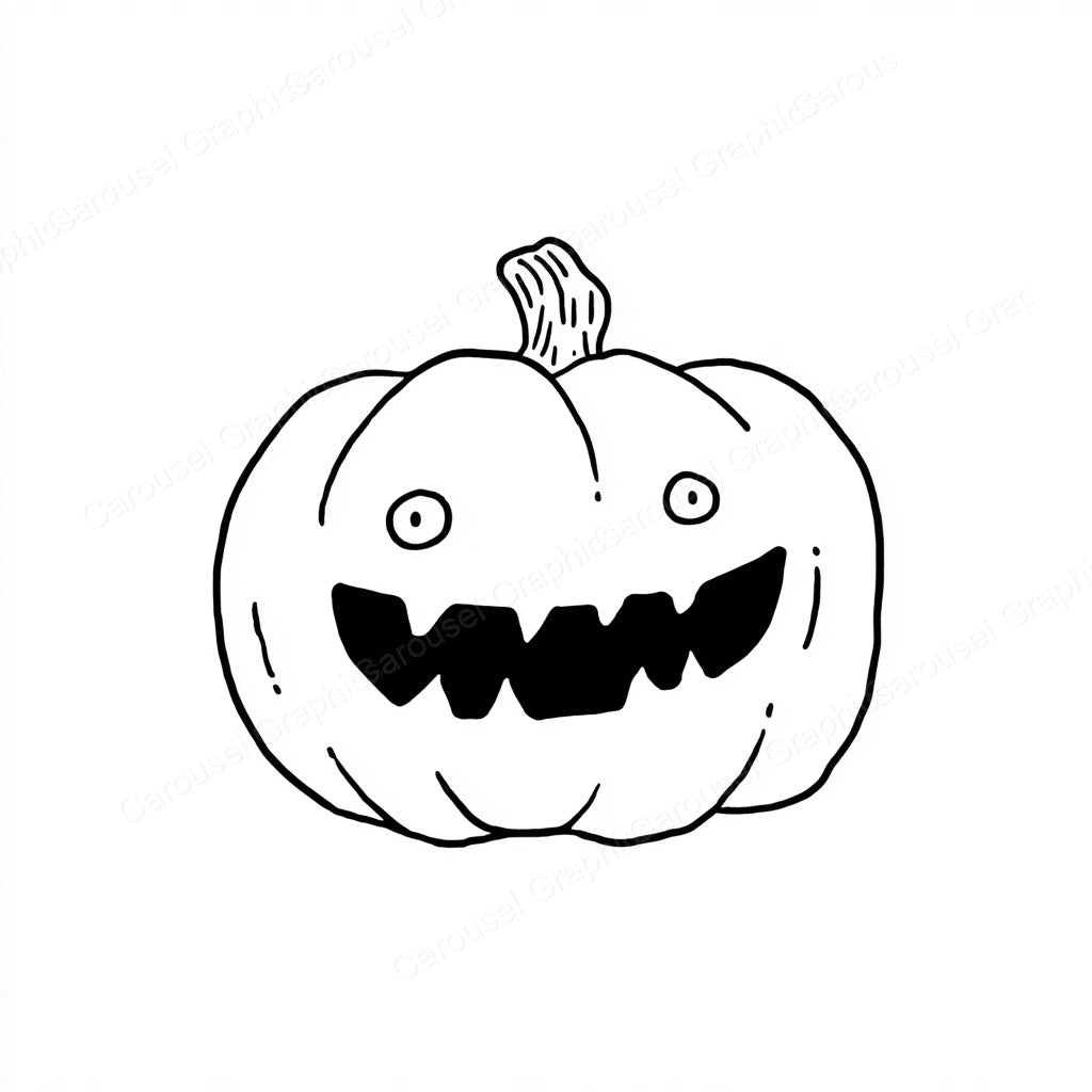 Jack-O-Lantern Vector Graphic preview