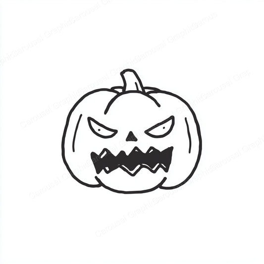 Jack-O-Lantern Vector Graphic preview