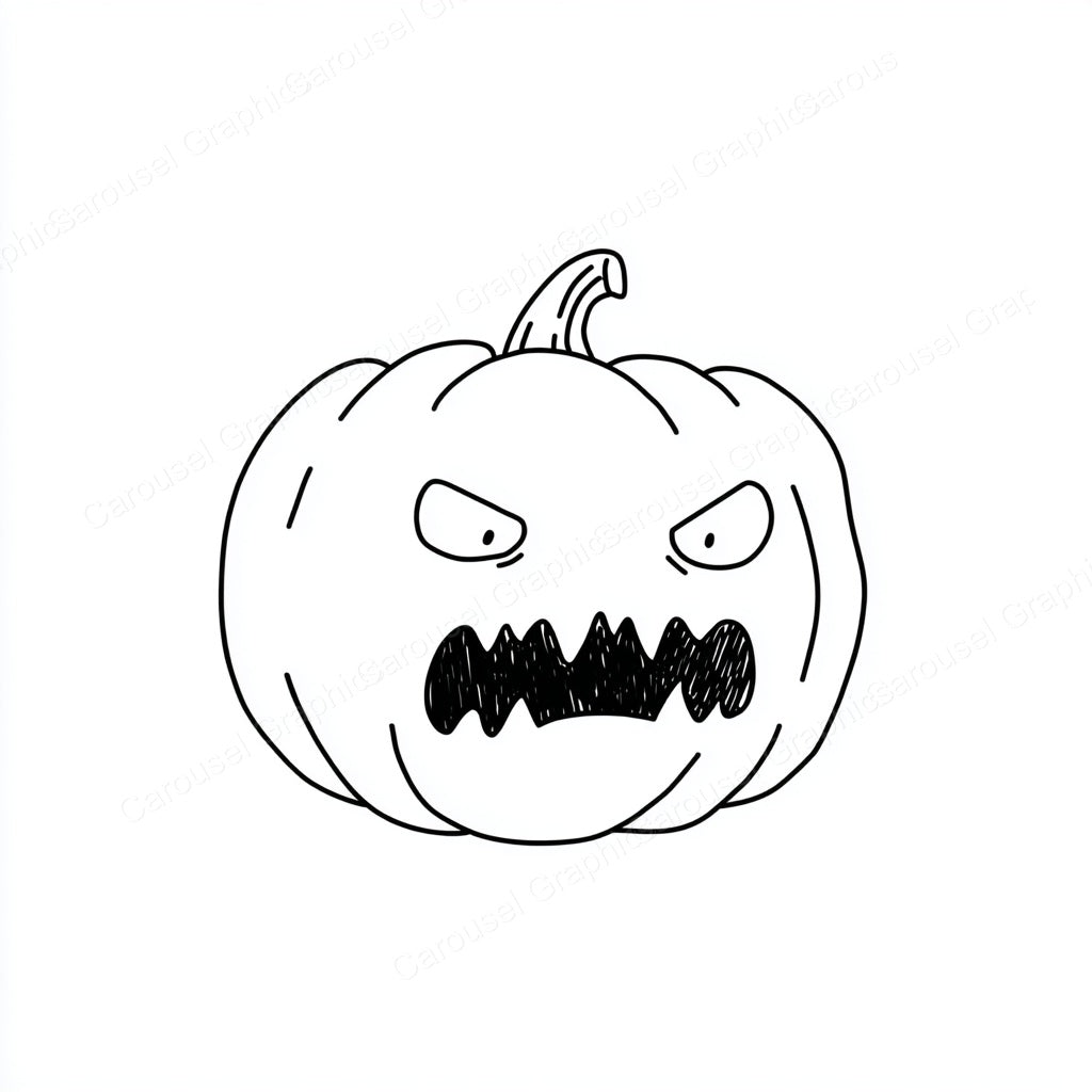 Jack-O-Lantern Vector Graphic preview