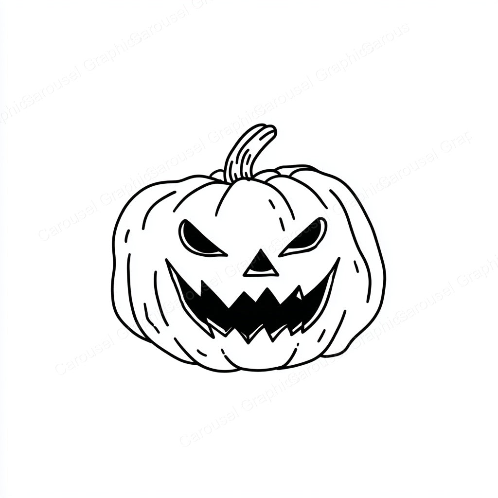 Jack-O-Lantern Vector Graphic preview