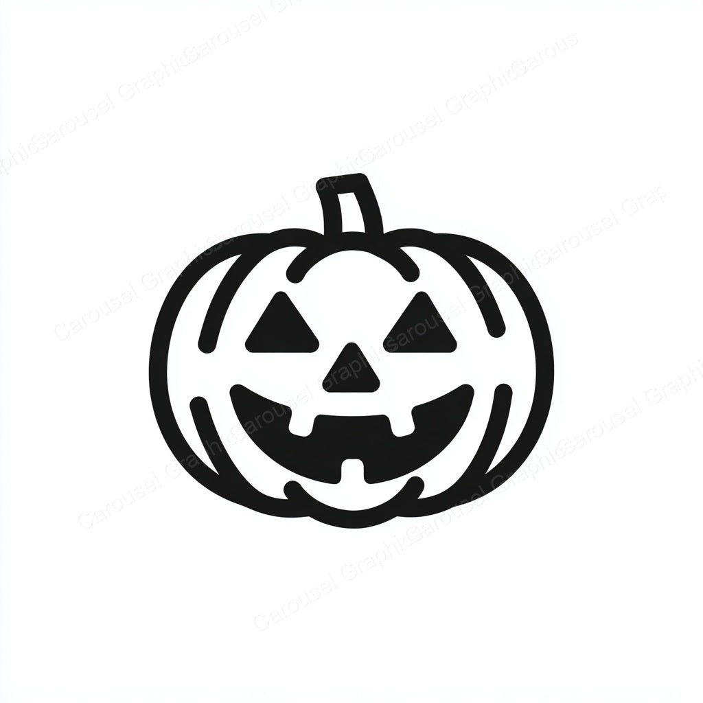 Jack-O-Lantern Vector Graphic preview