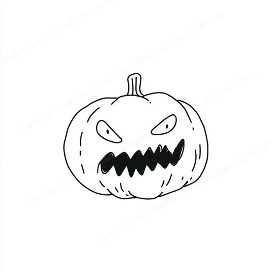 Jack-O-Lantern Vector Graphic preview