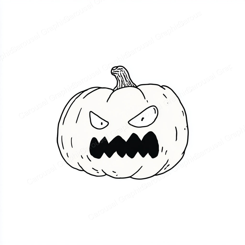Jack-O-Lantern Vector Graphic preview
