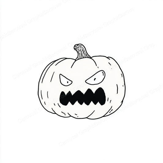 Jack-O-Lantern Vector Graphic preview
