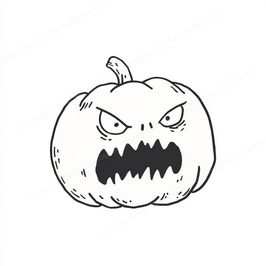 Jack-O-Lantern Vector Graphic preview