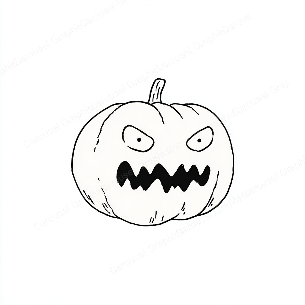 Jack-O-Lantern Vector Graphic preview