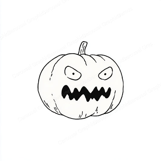 Jack-O-Lantern Vector Graphic preview