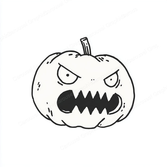 Jack-O-Lantern Vector Graphic preview