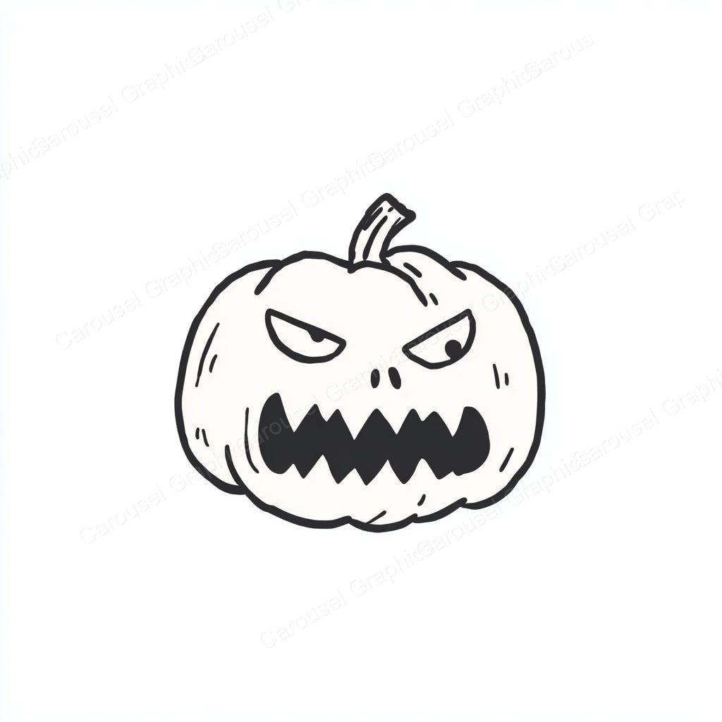 Jack-O-Lantern Vector Graphic preview