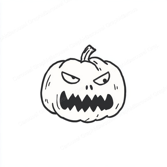 Jack-O-Lantern Vector Graphic preview