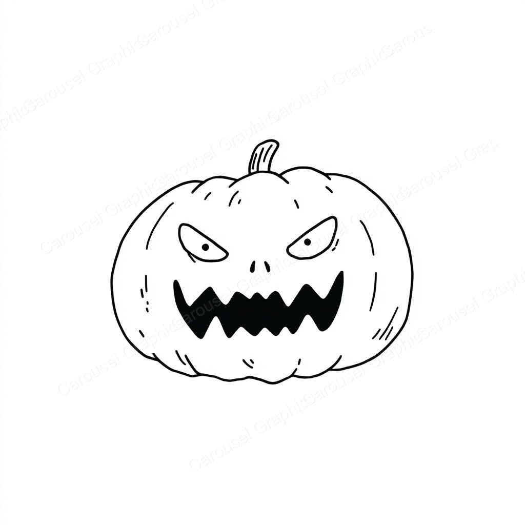 Jack-O-Lantern Vector Graphic preview