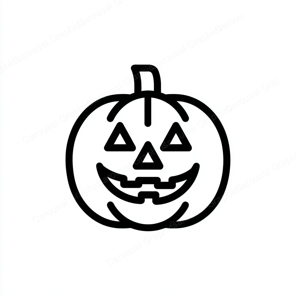 Jack-O-Lantern Vector Graphic preview