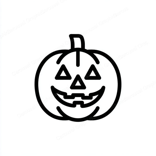 Jack-O-Lantern Vector Graphic preview