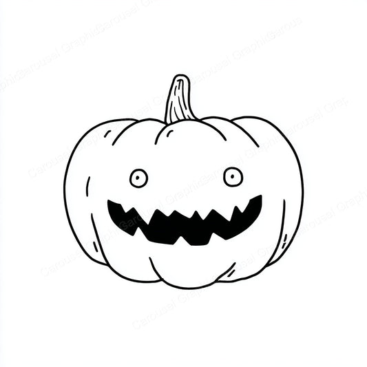 Jack-O-Lantern Vector Graphic preview
