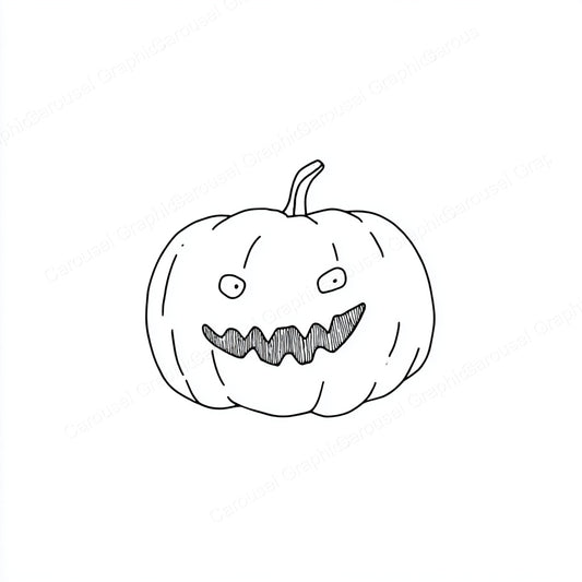Jack-O-Lantern Vector Graphic preview