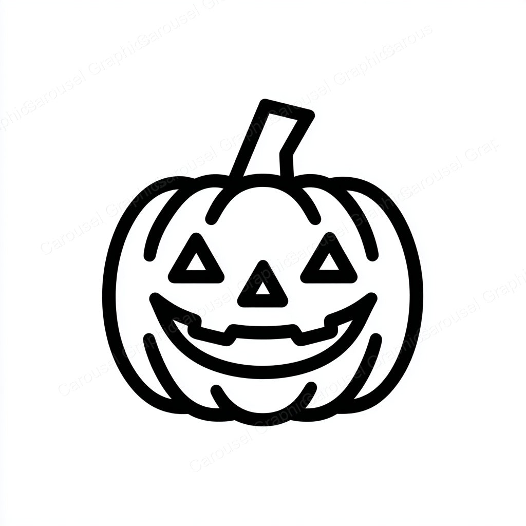 Jack-O-Lantern Vector Graphic preview