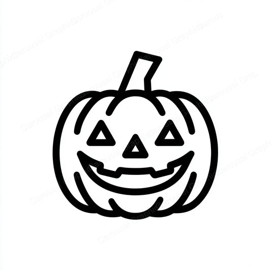Jack-O-Lantern Vector Graphic preview