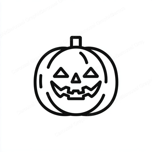 Jack-O-Lantern Vector Graphic preview
