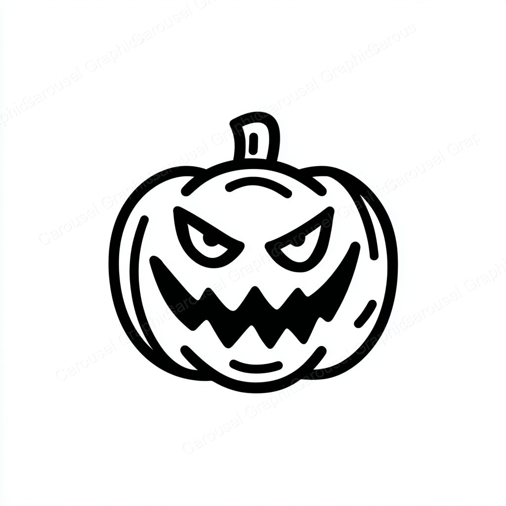 Jack-O-Lantern Vector Graphic preview