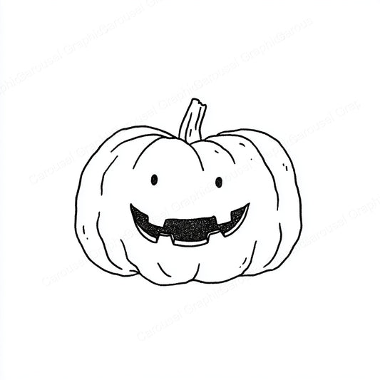 Jack-O-Lantern Vector Graphic preview