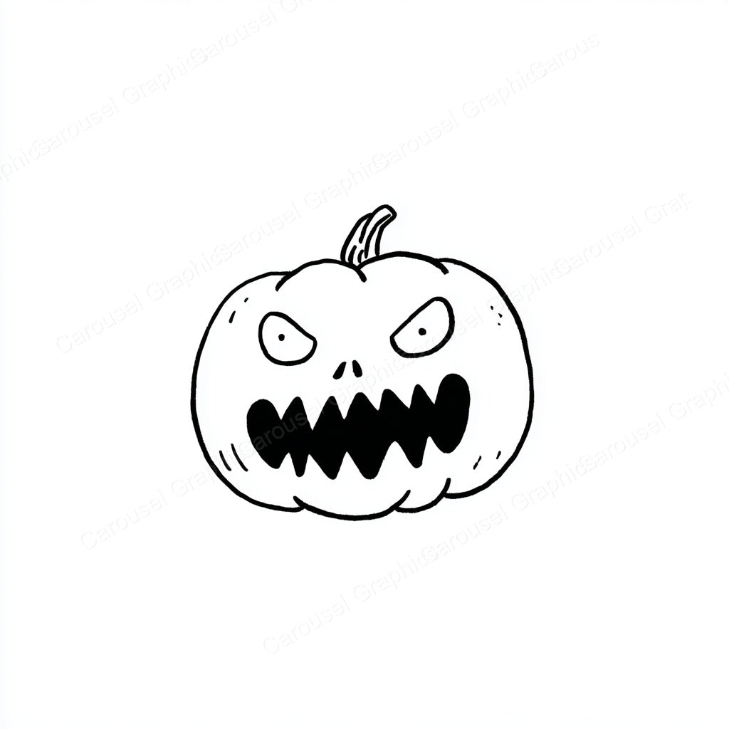 Jack-O-Lantern Vector Graphic preview