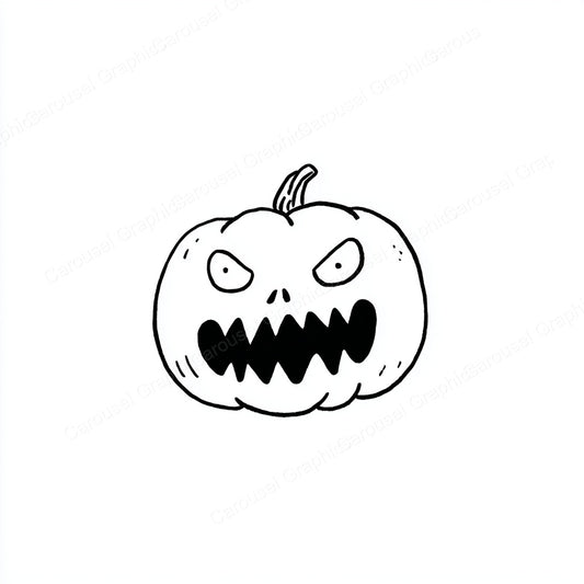 Jack-O-Lantern Vector Graphic preview