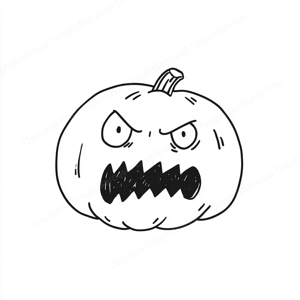 Jack-O-Lantern Vector Graphic preview