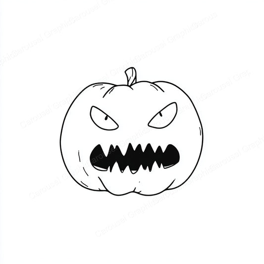 Jack-O-Lantern Vector Graphic preview