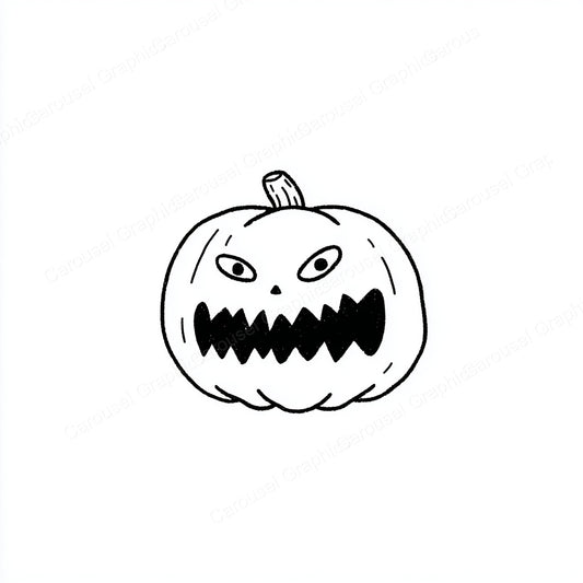 Jack-O-Lantern Vector Graphic preview