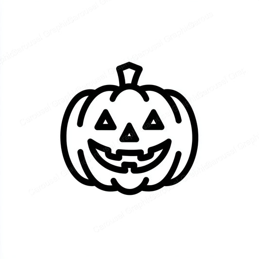 Jack-O-Lantern Vector Graphic preview