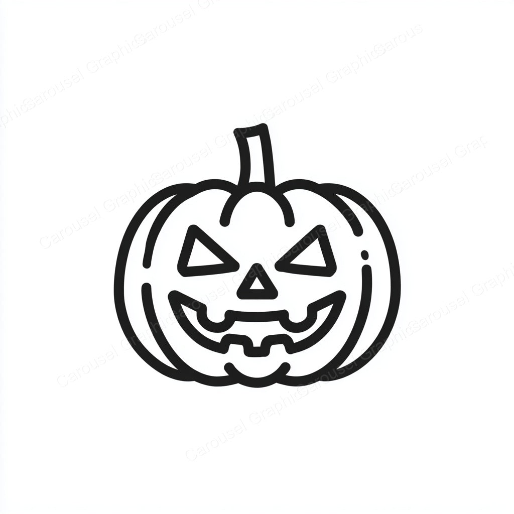 Jack-O-Lantern Vector Graphic preview