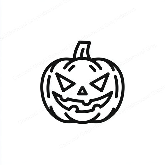Jack-O-Lantern Vector Graphic preview
