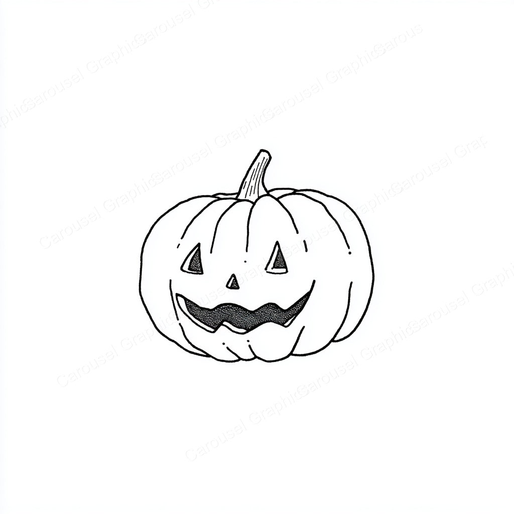 Jack-O-Lantern Vector Graphic preview