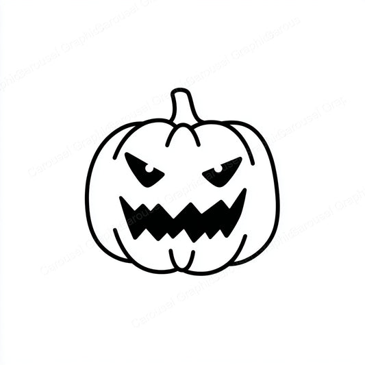 Jack-O-Lantern Vector Graphic preview