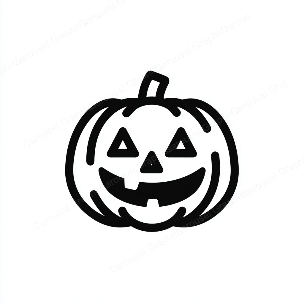Jack-O-Lantern Vector Graphic preview