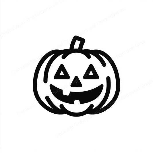 Jack-O-Lantern Vector Graphic preview