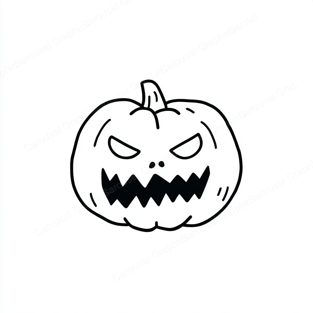 Jack-O-Lantern Vector Graphic preview
