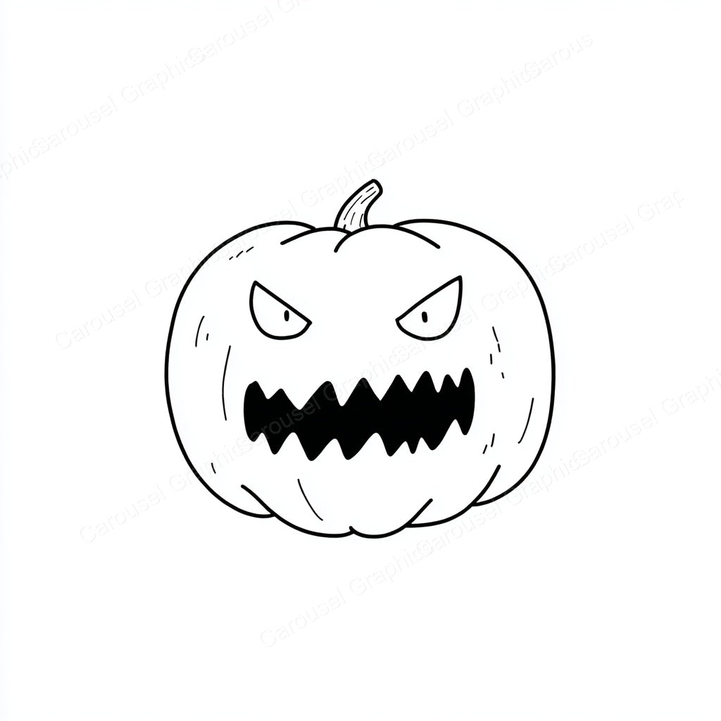 Jack-O-Lantern Vector Graphic preview