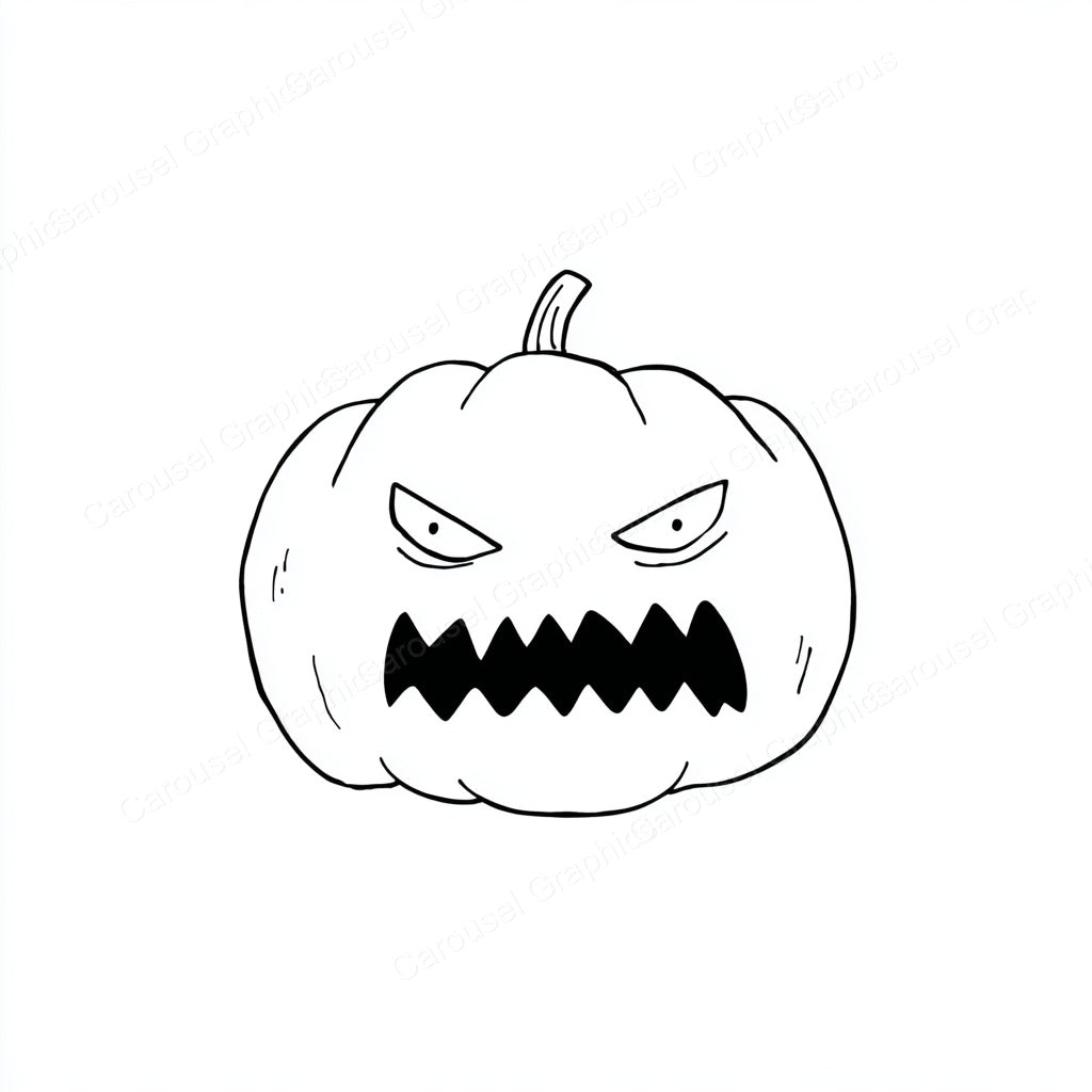 Jack-O-Lantern Vector Graphic preview