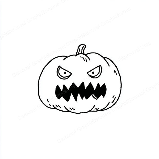 Jack-O-Lantern Vector Graphic preview