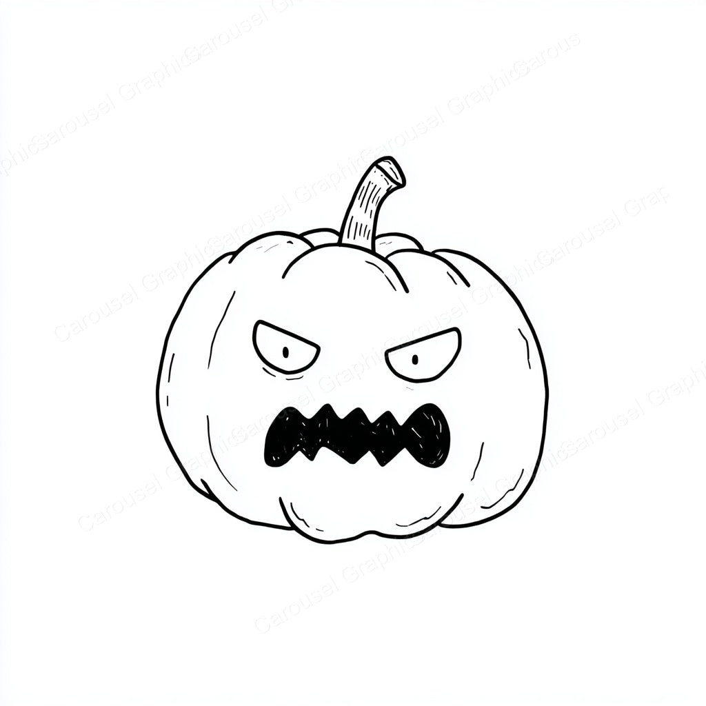 Jack-O-Lantern Vector Graphic preview
