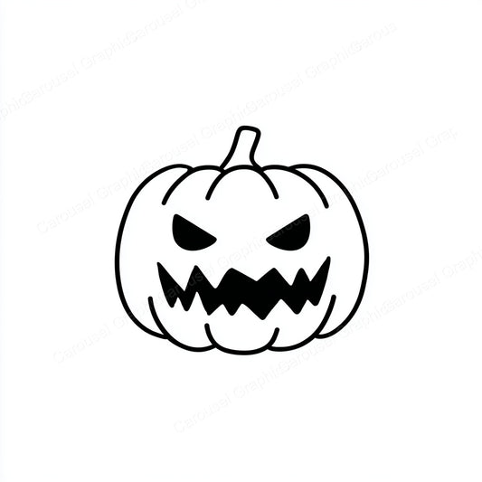 Jack-O-Lantern Vector Graphic preview