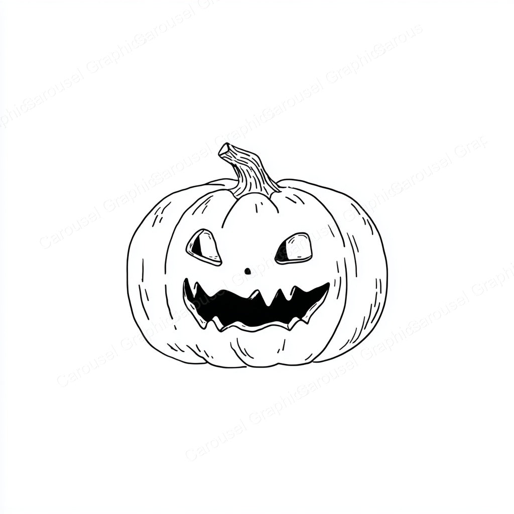 Jack-O-Lantern Vector Graphic preview