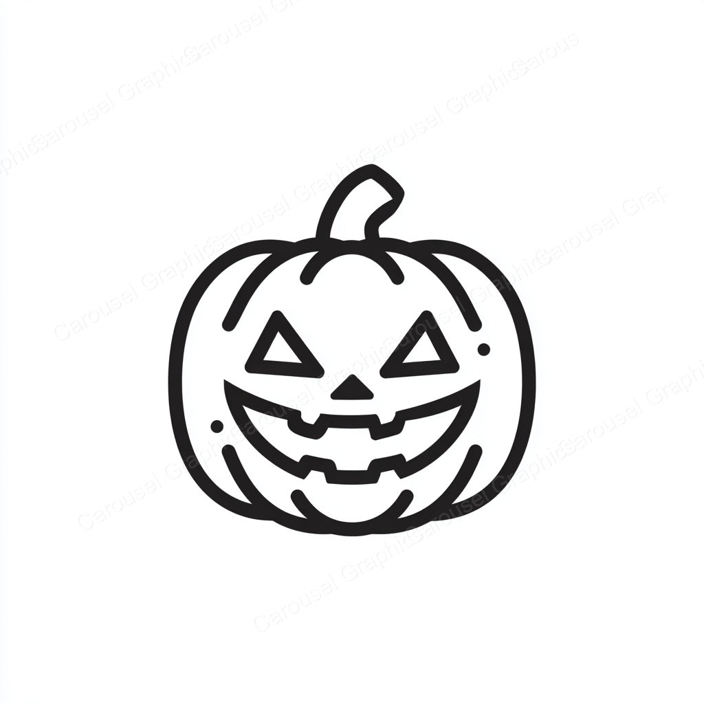 Jack-O-Lantern Vector Graphic preview