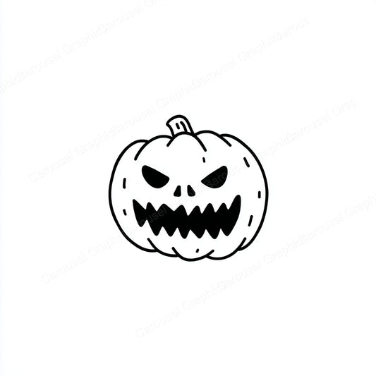 Jack-O-Lantern Vector Graphic preview