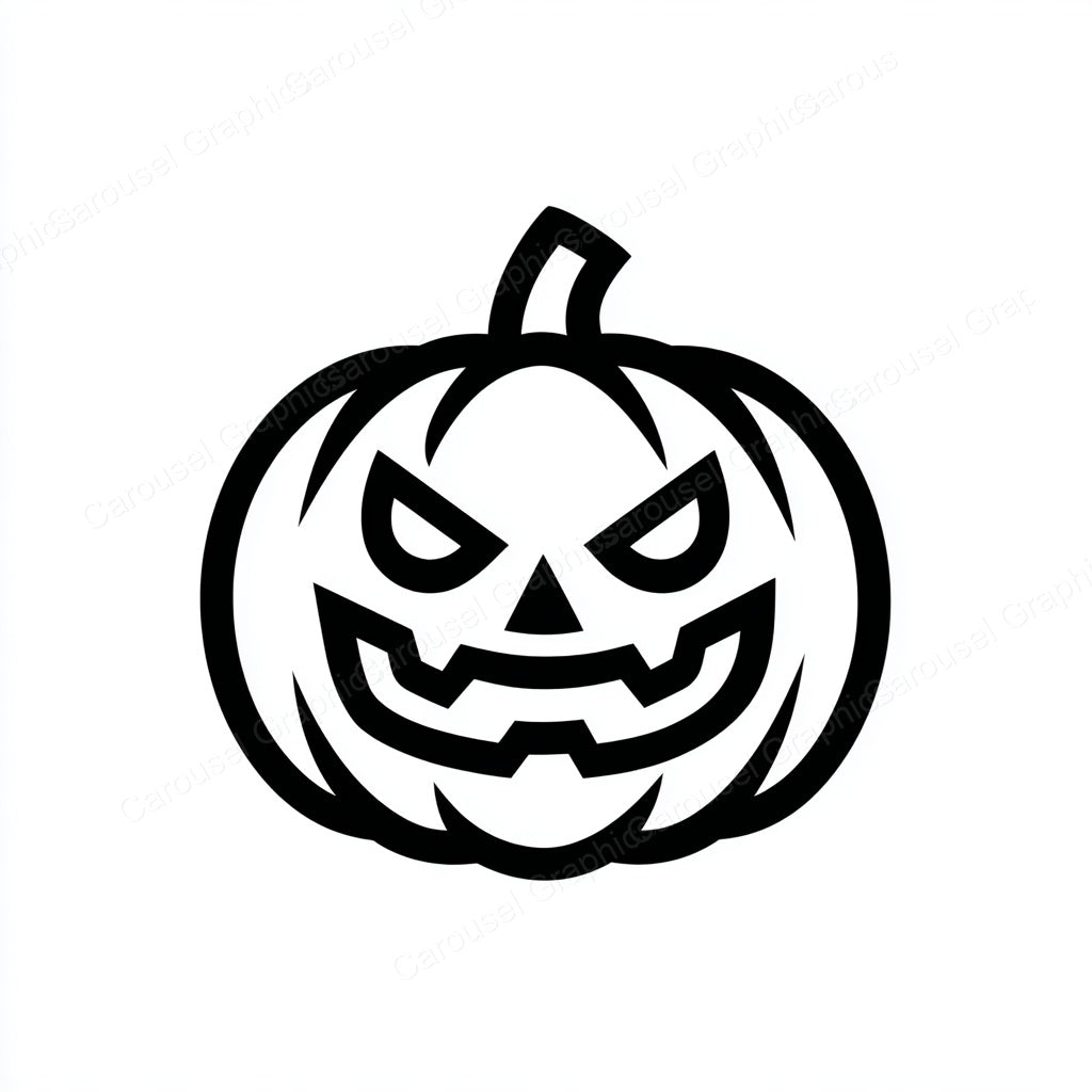 Jack-O-Lantern Vector Graphic preview