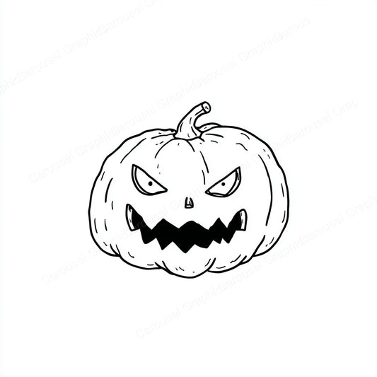 Jack-O-Lantern Vector Graphic preview