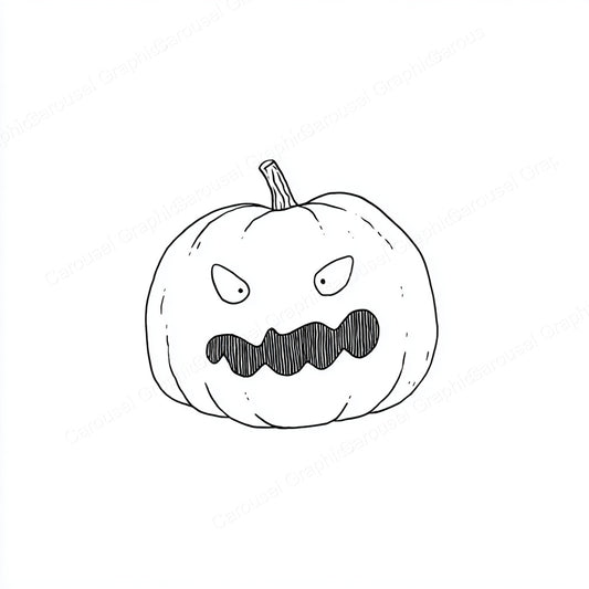 Jack-O-Lantern Vector Graphic preview