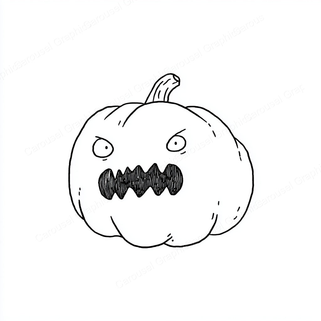 Jack-O-Lantern Vector Graphic preview